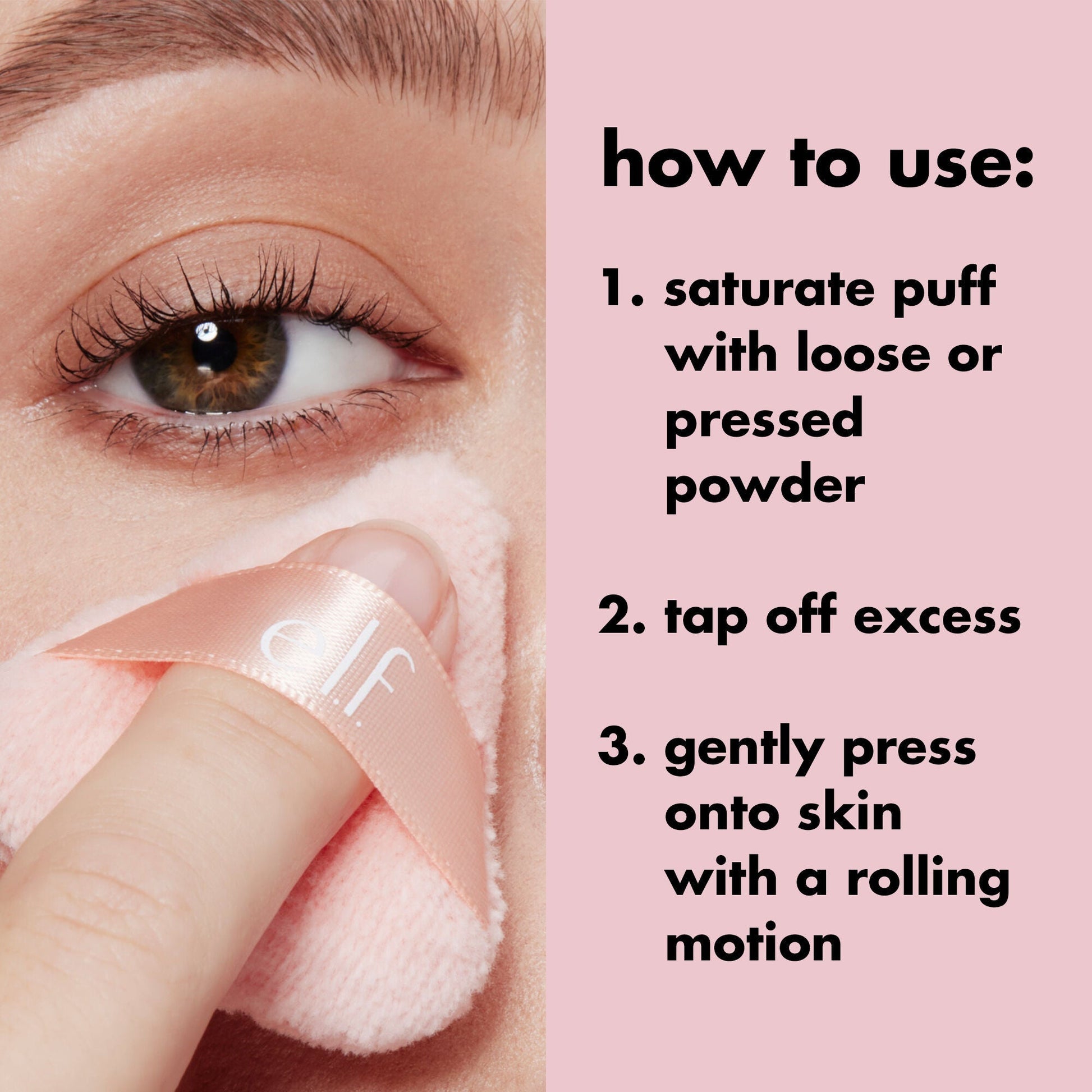 halo-glow-pinkie-puffs-d6 1123_PDP_BRUSHES_HALO_GLOW_POWDER_PUFF_HOW-TO.jpg